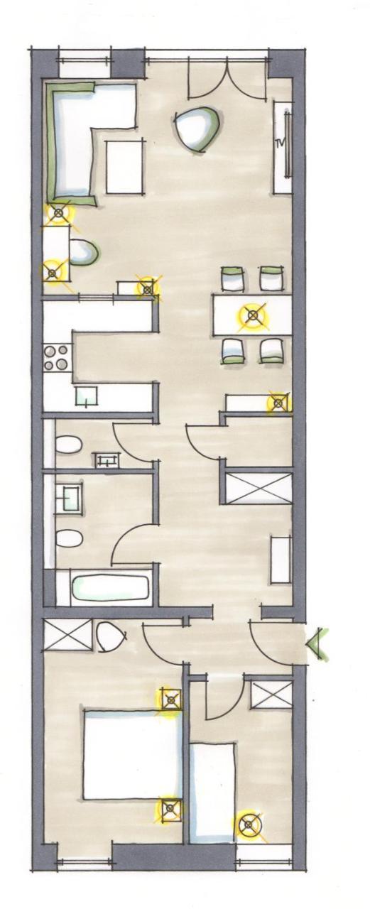Ferienwohnung Stina شاربوتس المظهر الخارجي الصورة